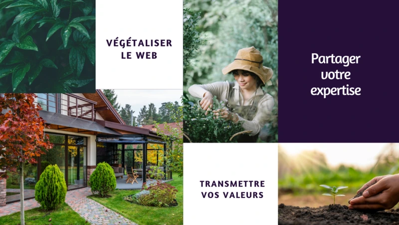 Partager votre expertise végétale avec la rédaction web
